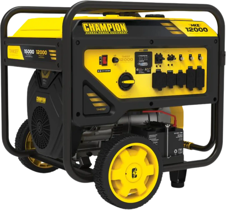 Champion 201160 12000W/15000W Generator Gas 50A Electric Start with CO Shield New