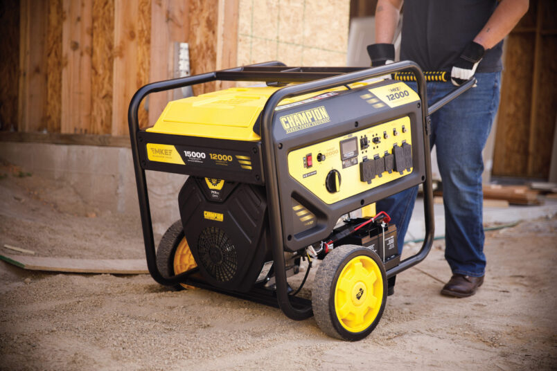 Champion 201160 12000W/15000W Generator Gas 50A Electric Start with CO Shield New - View 9