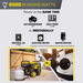 Champion 201169 6500W/8125W Generator Tri-Fuel Gas Propane Natural Gas CO Shield Electric Start New - Dimensions