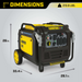 Champion 201175 7000W/8500W Generator Dual Fuel Gas Propane Inverter Low THD CO Shield Electric Start New - View 9