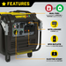 Champion 201175 7000W/8500W Generator Dual Fuel Gas Propane Inverter Low THD CO Shield Electric Start New - Detail View
