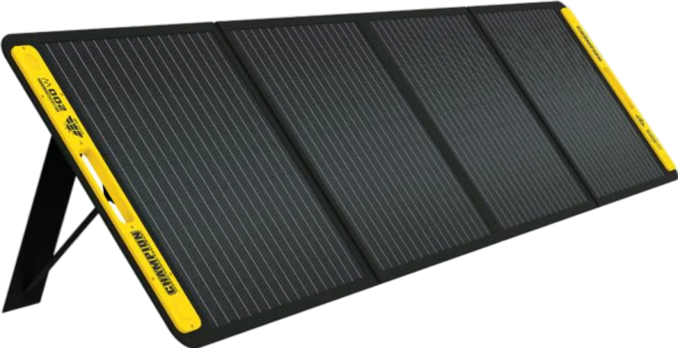Champion 201247 Solar Panel 200W Foldable Monocrystalline Cells New
