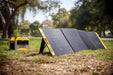 Champion 201247 Solar Panel 200W Foldable Monocrystalline Cells New - Side View