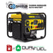 Champion 201254 5500 Watt DUAL FUEL Open Frame Inverter