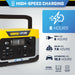 Champion 201260 1000W/2000W Solar Generator 998Wh Lithium-Ion Power Station New - Lifestyle View