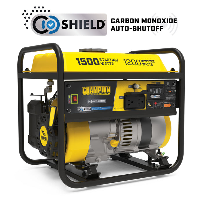 Champion 1200 Watt Portable Generator | Model 201285