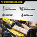 Champion 201312 27-Ton Log Splitter Horizontal/Vertical Full Beam Gas with Auto Return New - Lifestyle View