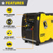 Champion 201318 3500W/4500W Generator Gas Inverter Low THD CO Shield New - Lifestyle View