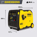 Champion 2001319 3500W/4500W Generator Dual Fuel Inverter Electric Start with CO Shield New - View 9