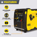 Champion 2001319 3500W/4500W Generator Dual Fuel Inverter Electric Start with CO Shield New - Close-Up