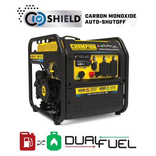 Champion 201321 4500 Watt DUAL FUEL Open Frame Inverter