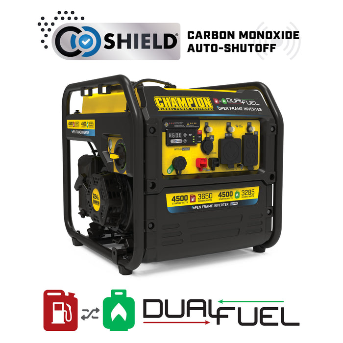 Champion 201321 4500 Watt DUAL FUEL Open Frame Inverter
