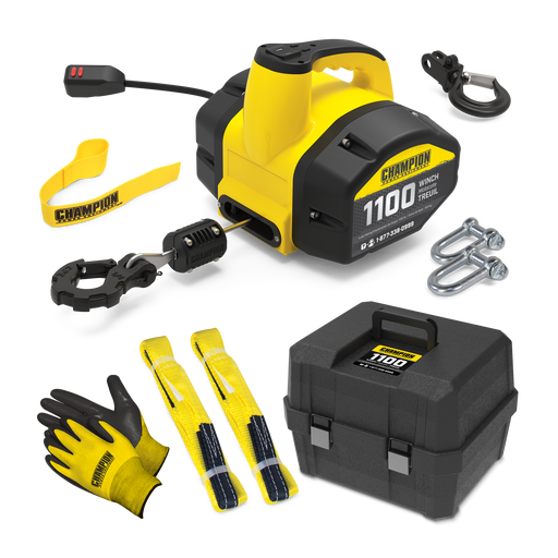 Champion 201371 1100 lb. Portable Winch Kit w/Rigging Kit