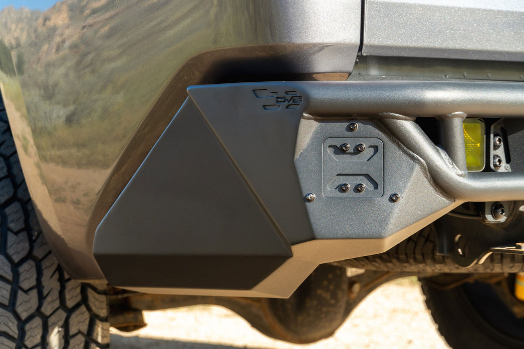 DV8 Offroad 2014-2021 Toyota Tundra Tube Rear Bumper – installed on vehicle, image 8 of 12
