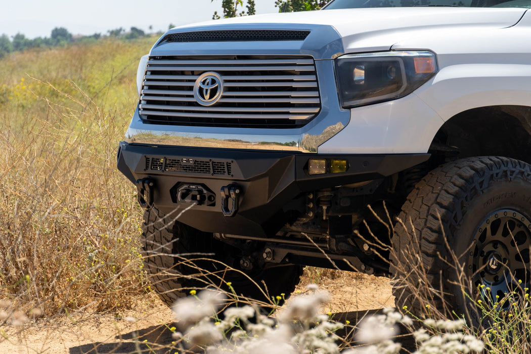 DV8 Offroad 2014-2021 Toyota Tundra Spec Series Front Bumper – dimensions diagram, image 3 of 18
