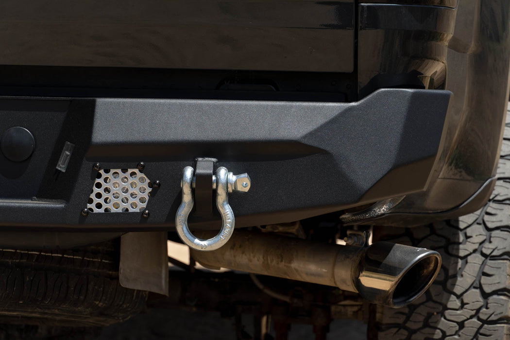 DV8 Offroad 2015-2022 Chevy Colorado & GMC Canyon MTO Rear Bumper – installed on vehicle, image 6 of 12