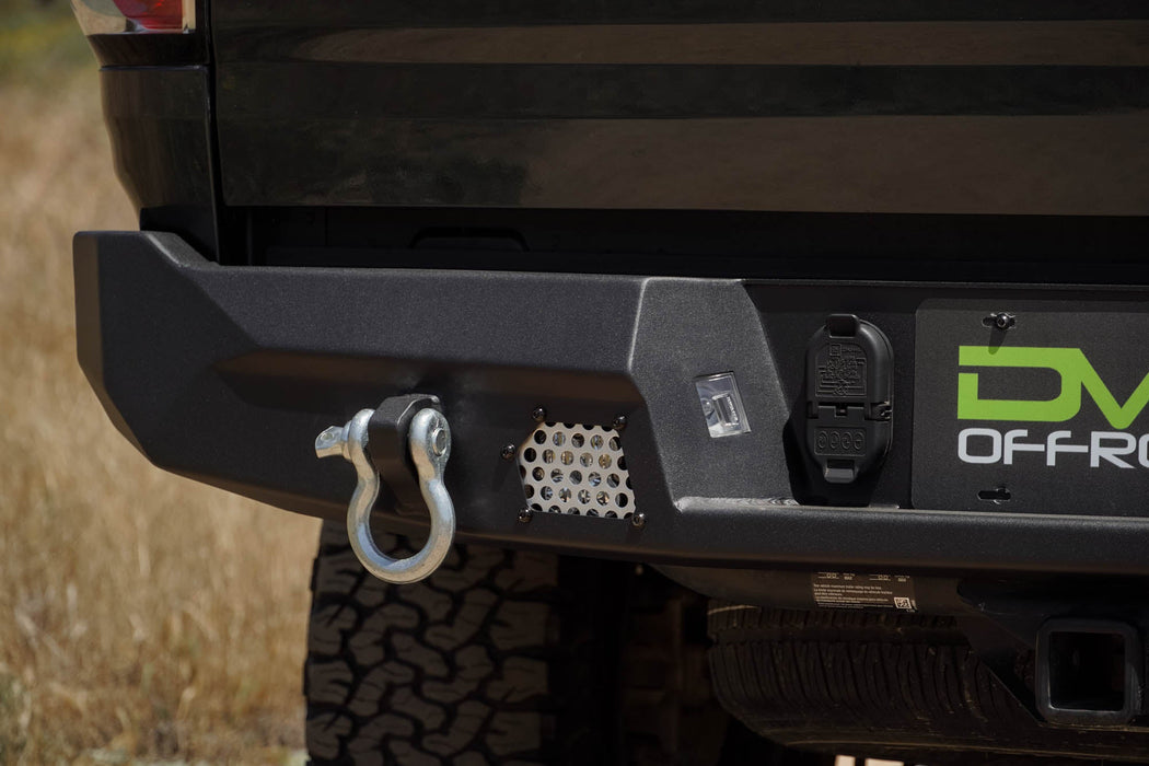 DV8 Offroad 2015-2022 Chevy Colorado & GMC Canyon MTO Rear Bumper – installed on vehicle, image 7 of 12