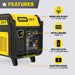 Champion 201407 9000W/11000W Generator Gas Inverter 50 Amp Low THD CO Shield Remote Start New - Lifestyle View