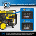 Champion 201438 10000W/12500W Generator Tri-Fuel Gas Propane Natural Gas CO Shield 50 Amp Electric Start New - Close-Up