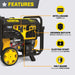 Champion 201494 9200W/11500W Generator 50 Amp Gas Electric Start CO Shield New - Lifestyle View