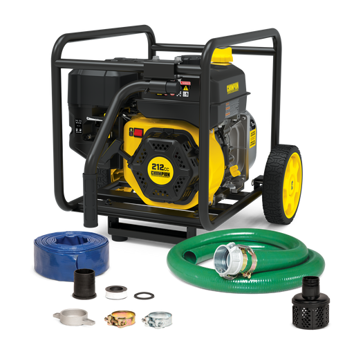 Champion 201559 2" Semi Trash Pump w/hose & wheel kits (replaces 66520)