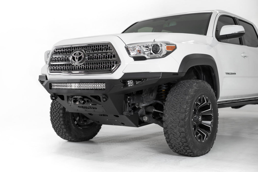 Addictive Desert Designs 2016-2023 Toyota Tacoma Stealth Fighter Winch Front Bumper – image 2 of 12