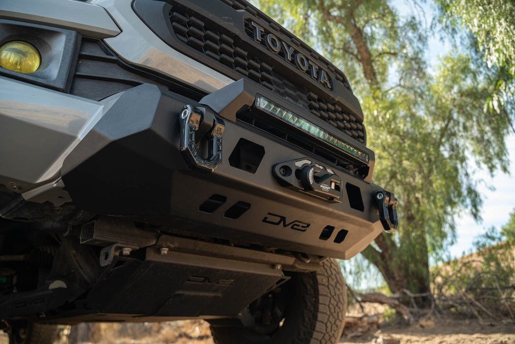 DV8 Offroad 2016-2023 Toyota Tacoma Center Mount Front Bumper V2 – on the trail, image 8 of 12