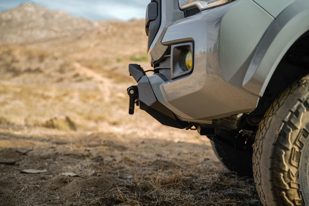 DV8 Offroad 2016-2023 Toyota Tacoma Center Mount Front Bumper V2 – on the trail, image 5 of 12