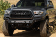 DV8 Offroad 2016-2023 Toyota Tacoma MTO Series Winch Front Bumper – installed on vehicle, image 4 of 19