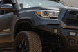 DV8 Offroad 2016-2023 Toyota Tacoma MTO Series Winch Front Bumper – installed on vehicle, image 9 of 19