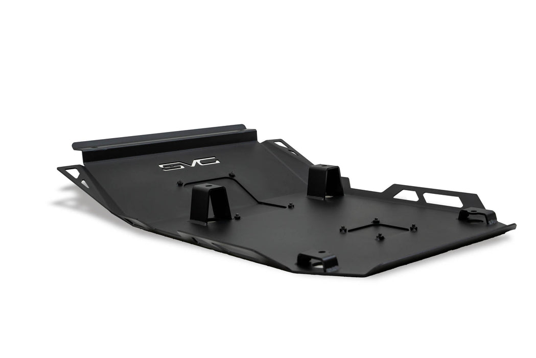 DV8 Offroad 2016-2023 Toyota Tacoma Front Skid Plate – installed on vehicle, image 8 of 10