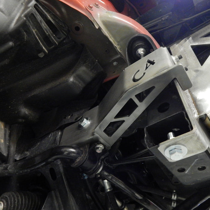 C4 Fabrication 2005-2023 Toyota Tacoma Front Bumper Frame Support Brackets – image 8 of 12