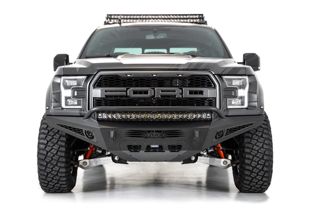 Addictive Desert Designs 2017-2020 Ford Raptor HoneyBadger Front Bumper – image 2 of 16