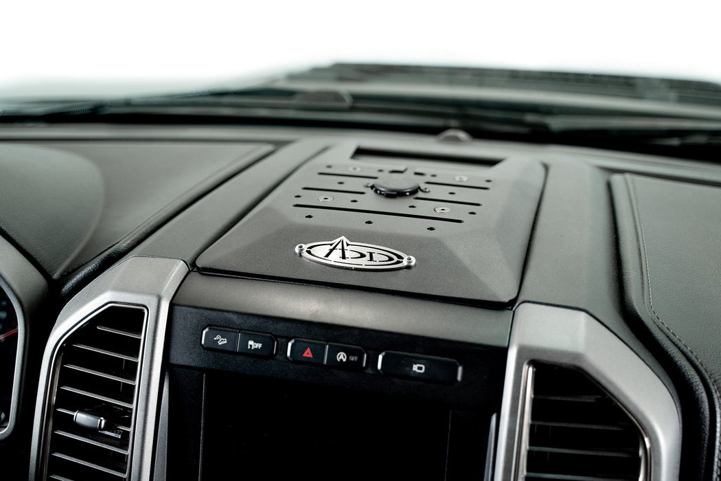 Addictive Desert Designs 2015-2020 Ford F-150, Raptor, and Super Duty Digital Device Dash Mount – product view, image 3 of 8