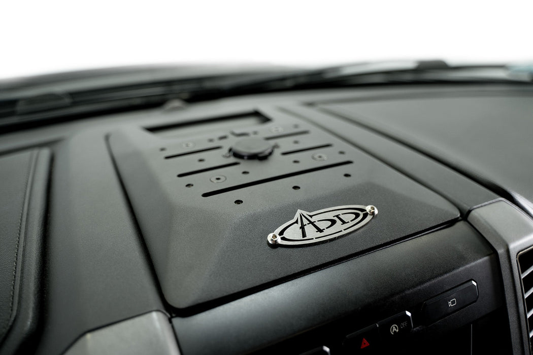 Addictive Desert Designs 2015-2020 Ford F-150, Raptor, and Super Duty Digital Device Dash Mount – product view, image 2 of 8