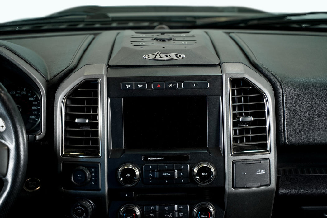 Addictive Desert Designs 2015-2020 Ford F-150, Raptor, and Super Duty Digital Device Dash Mount – product view, image 7 of 8