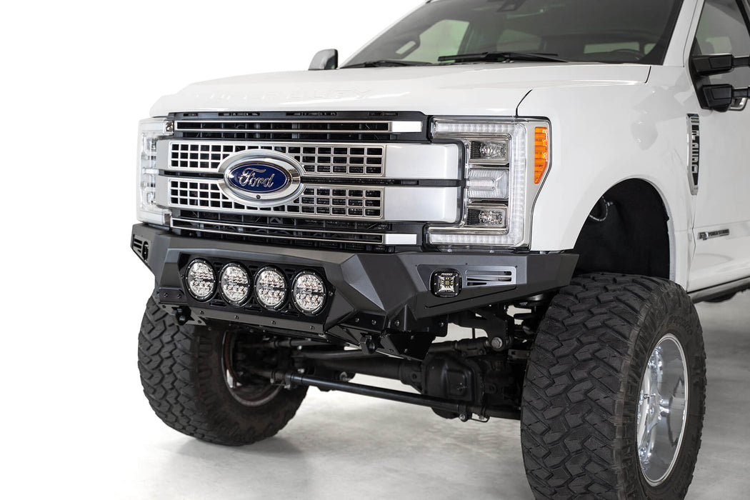 Addictive Desert Designs 2017-2022 Ford Super Duty Bomber Front Bumper (RIGID) – image 2 of 10