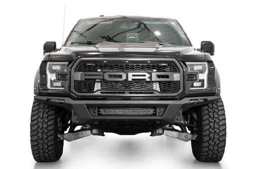 Addictive Desert Designs 2017-2020 Ford F-150 Raptor Phantom Front Bumper – installed on vehicle, image 2 of 10