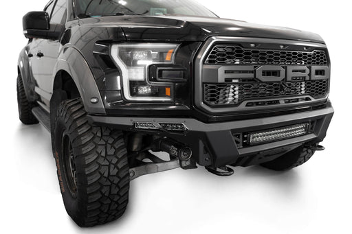 Addictive Desert Designs 2017-2020 Ford F-150 Raptor Phantom Front Bumper – installed on vehicle, image 1 of 10