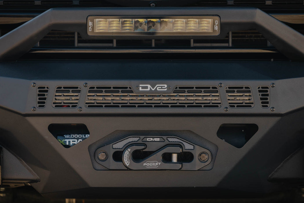 DV8 Offroad 2017-2022 Ford F-250/350 Spec Series Front Bumper – on the trail, image 9 of 12