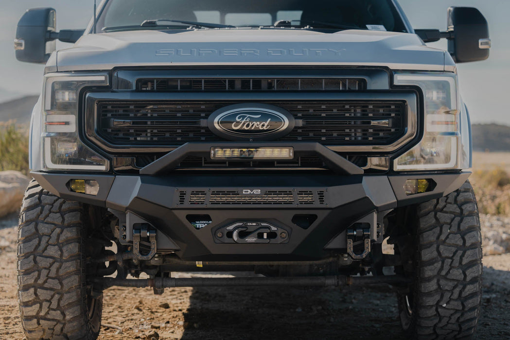 DV8 Offroad 2017-2022 Ford F-250/350 Spec Series Front Bumper – on the trail, image 6 of 12