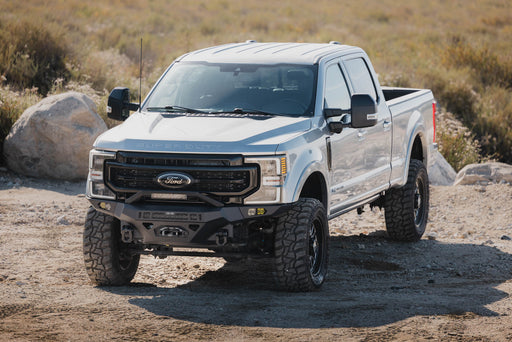 DV8 Offroad 2017-2022 Ford F-250/350 Spec Series Front Bumper – on the trail, image 2 of 12