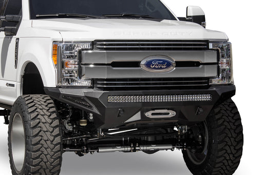 Addictive Desert Designs 2017-2022 Ford Super Duty Stealth Fighter Winch Front Bumper – image 1 of 9