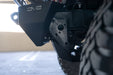 DV8 Offroad 2018-2026 Jeep JL & JT Sway Bar Disconnect Skid Plate – installed on vehicle, image 11 of 20
