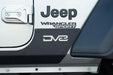 DV8 Offroad 2018-2026 Jeep Wrangler JL 2-Door Rock Skins – installed on vehicle, image 8 of 15