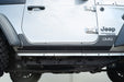 DV8 Offroad 2018-2026 Jeep Wrangler JL 2-Door Rock Skins – installed on vehicle, image 10 of 15
