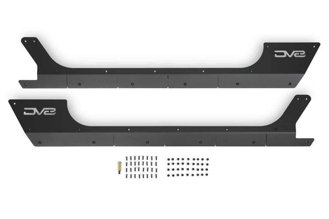 DV8 Offroad 2018-2026 Jeep Wrangler JL 2-Door Rock Skins – product view, image 15 of 15