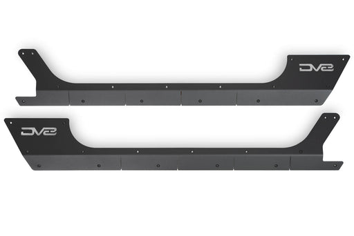 DV8 Offroad 2018-2026 Jeep Wrangler JL 2-Door Rock Skins – product view, image 1 of 15