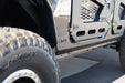 DV8 Offroad 2018-2026 Jeep Wrangler JL 4-Door Rock Skins – installed on vehicle, image 5 of 16