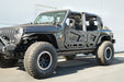 DV8 Offroad 2018-2026 Jeep Wrangler JL 4-Door Rock Skins – installed on vehicle, image 7 of 16